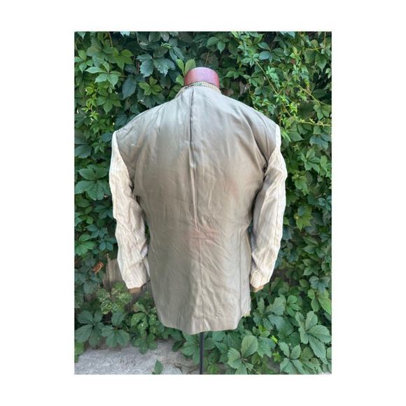 SOLD Vintage | 80s Paulo Gucci 100% Cashmere Blazer Sportcoat Houndstooth - Picture 9 of 16